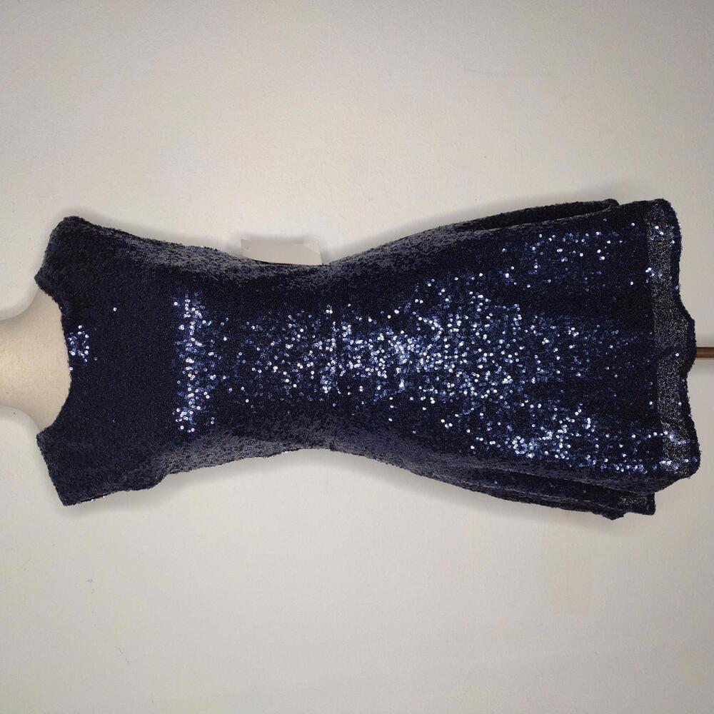 NWT TOBI Women's Navy/Sequin Dress Size Small